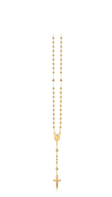 18K Gold Layered Oro Laminado Rosarie